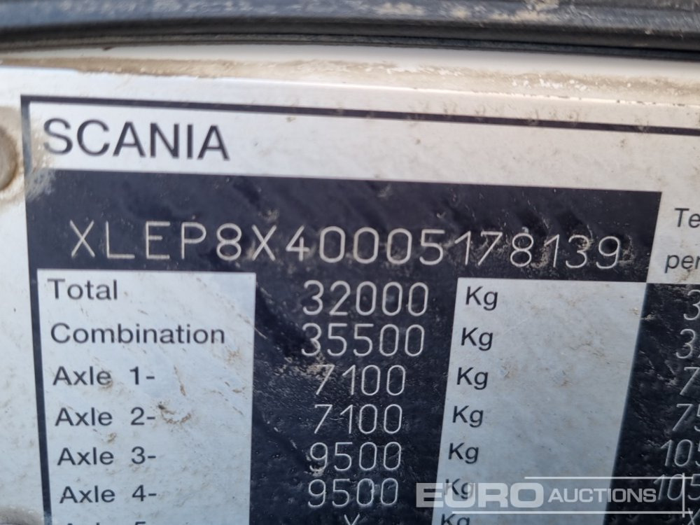 Camion benne Scania P380: photos 37