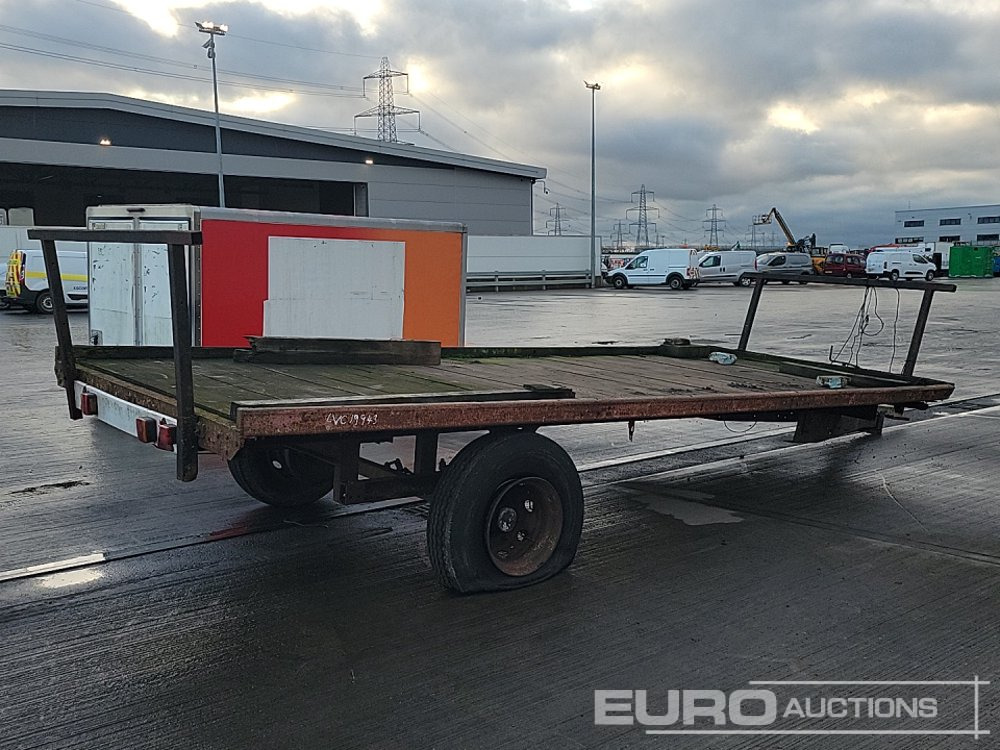 Single Axle Draw Bar Flatbed Trailer - Remorque agricole: photos 5 Single Axle Draw Bar Flatbed Trailer - Remorque agricole: photos 5