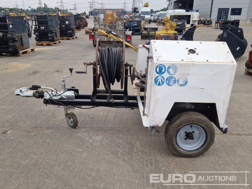 Single Axle Hydraulic Powerpack, Lister-Petter Engine, Hydraulic Hose Reel - Travaux routiers: photos 2 Single Axle Hydraulic Powerpack, Lister-Petter Engine, Hydraulic Hose Reel - Travaux routiers: photos 2