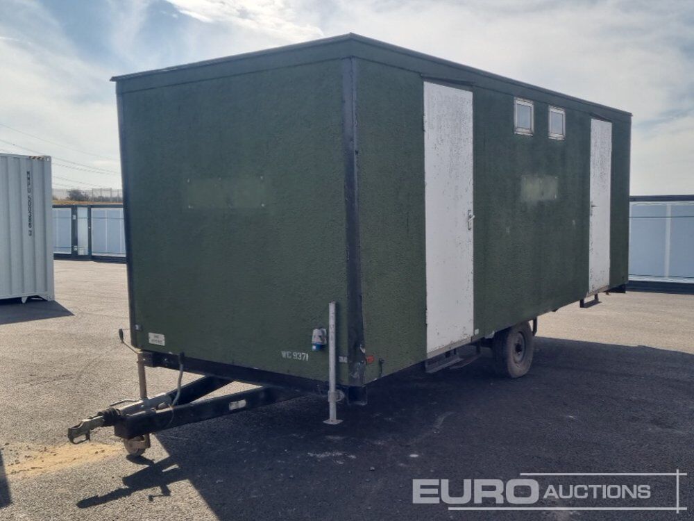 Single Axle Toilet Block (Cannot Be Reconsigned) - Conteneur maritime: photos 1 Single Axle Toilet Block (Cannot Be Reconsigned) - Conteneur maritime: photos 1