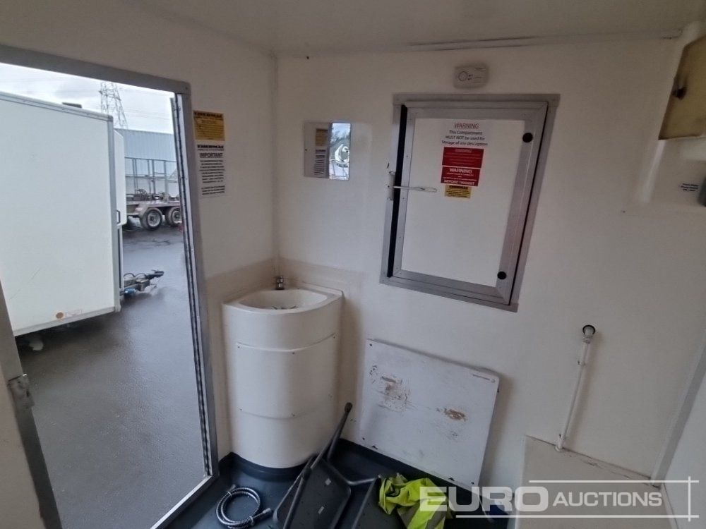 Remorque porte engin Thermac Single Axle Decontamination Unit, Self Contained, Gas Honda Generator Working Boiler: photos 24 Remorque porte engin Thermac Single Axle Decontamination Unit, Self Contained, Gas Honda Generator Working Boiler: photos 24