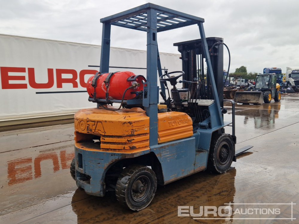 Toyota 5FG20 Gas Forklift, 3 Stage Free Lift Mast, Side Shift - Chariot élévateur: photos 5 Toyota 5FG20 Gas Forklift, 3 Stage Free Lift Mast, Side Shift - Chariot élévateur: photos 5
