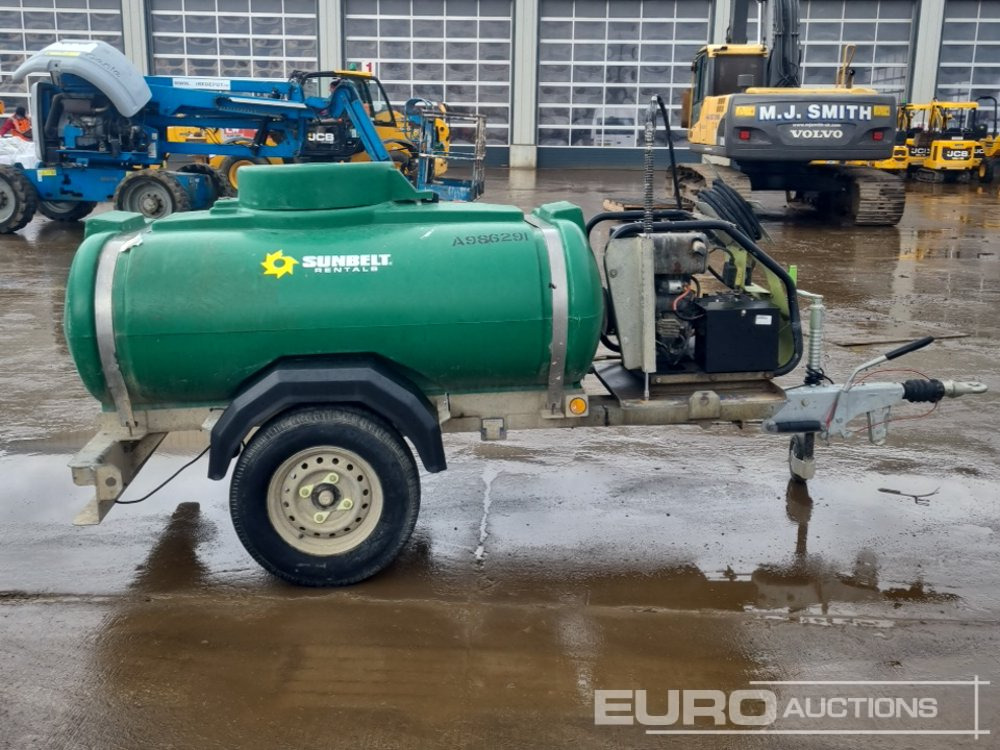 Trailer Engineering Single Axle Plastic Water Bowser, Yanmar Pressure Washer - Nettoyeur haute pression: photos 2 Trailer Engineering Single Axle Plastic Water Bowser, Yanmar Pressure Washer - Nettoyeur haute pression: photos 2