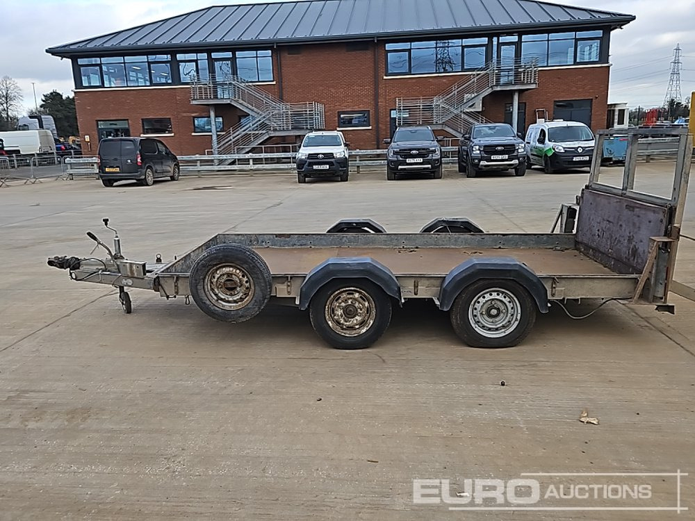 Twin Axle Plant Trailer, Ramps - Remorque porte engin: photos 2 Twin Axle Plant Trailer, Ramps - Remorque porte engin: photos 2