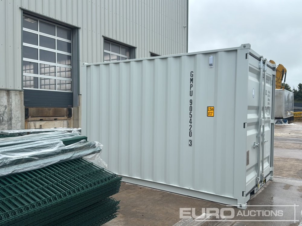 Unused 12ft Office Container, 1 End Door, 1 Window, 1 Side Door (Cannot Be Reconsigned) - Conteneur maritime: photos 3 Unused 12ft Office Container, 1 End Door, 1 Window, 1 Side Door (Cannot Be Reconsigned) - Conteneur maritime: photos 3