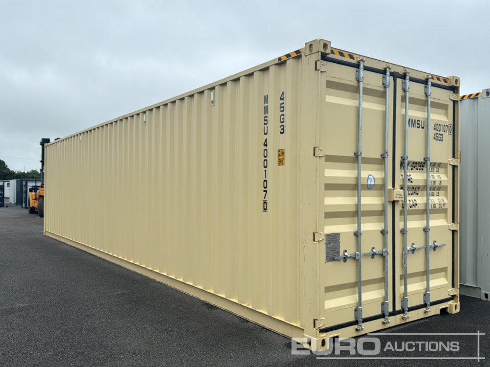 Unused 2025 40' Container, 4 Side Double Doors - Conteneur maritime: photos 3 Unused 2025 40' Container, 4 Side Double Doors - Conteneur maritime: photos 3