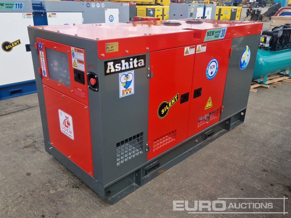 Unused 2025 Ashita Power AG3-30 - Groupe électrogène: photos 1 Unused 2025 Ashita Power AG3-30 - Groupe électrogène: photos 1