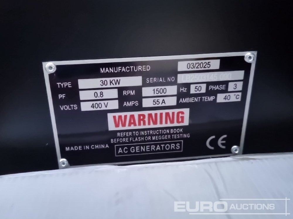 Groupe électrogène Unused 2025 Compal Power VG-R30: photos 28