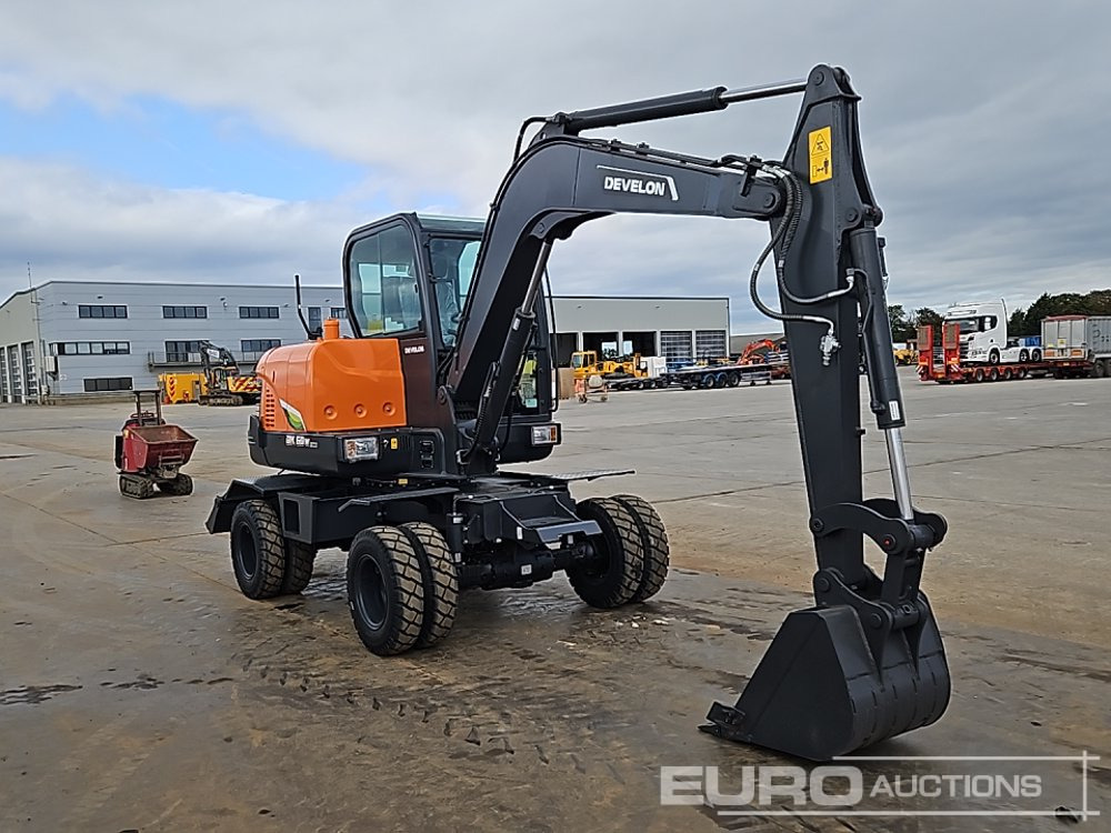 Pelle sur pneus Unused 2025 Develon DX60WN ECO-1: photos 7