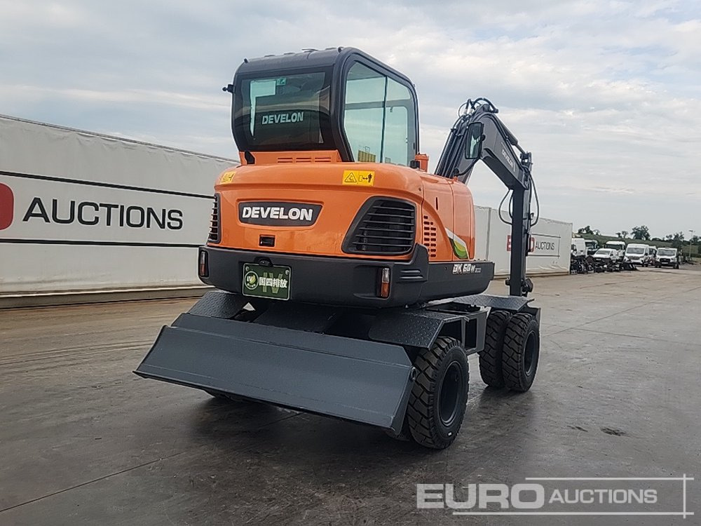 Unused 2025 Develon DX60WN ECO-1 - Pelle sur pneus: photos 5 Unused 2025 Develon DX60WN ECO-1 - Pelle sur pneus: photos 5