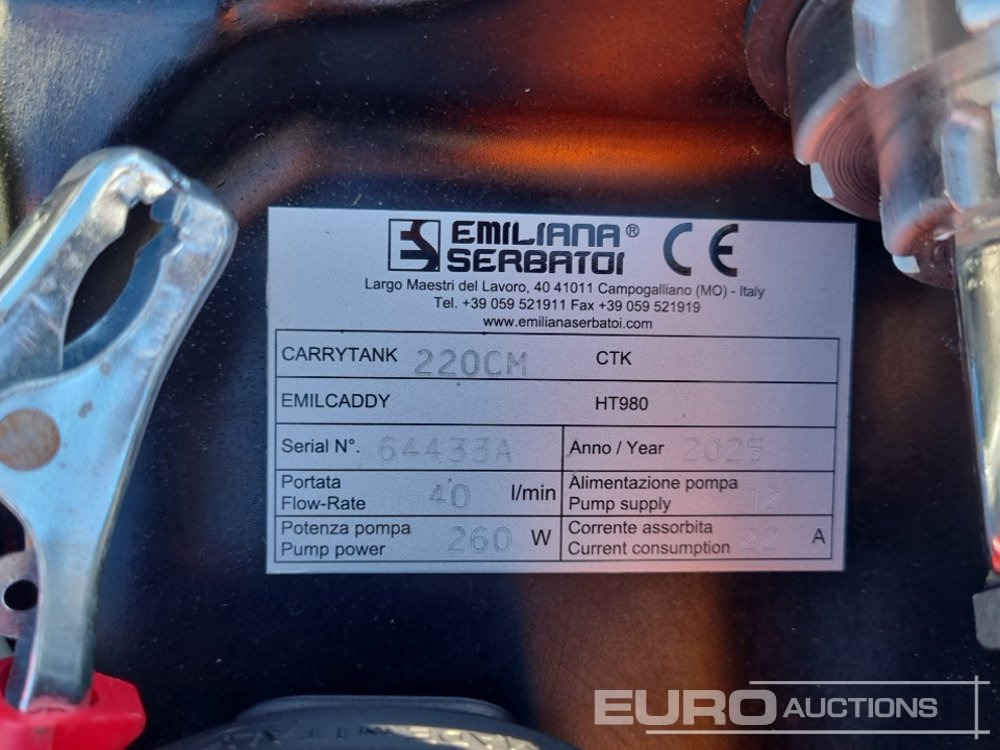 Cuve de stockage Unused 2025 Emiliana Serbatoi 220CM: photos 13