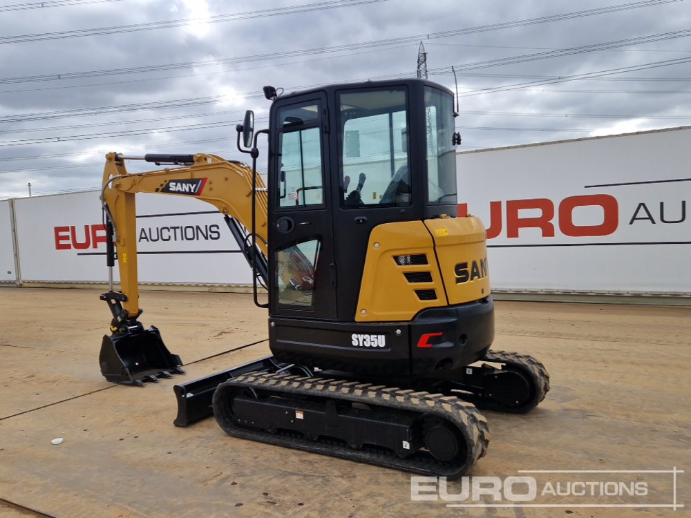 Unused 2025 Sany SY35U - Mini pelle: photos 3 Unused 2025 Sany SY35U - Mini pelle: photos 3