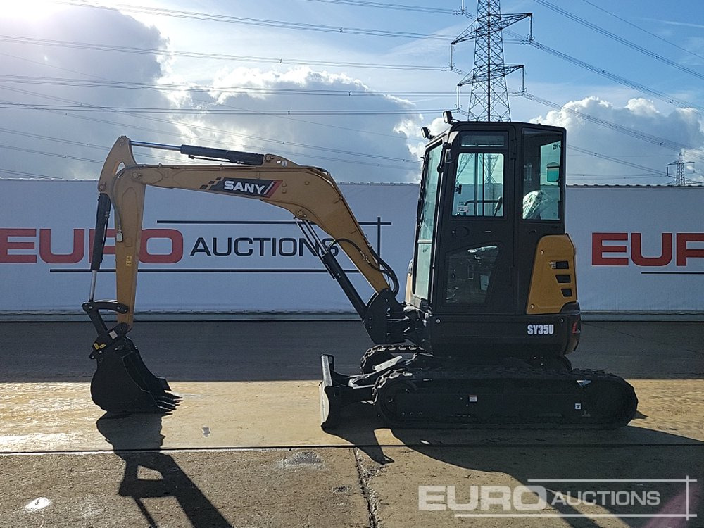 Unused 2025 Sany SY35U - Mini pelle: photos 2 Unused 2025 Sany SY35U - Mini pelle: photos 2
