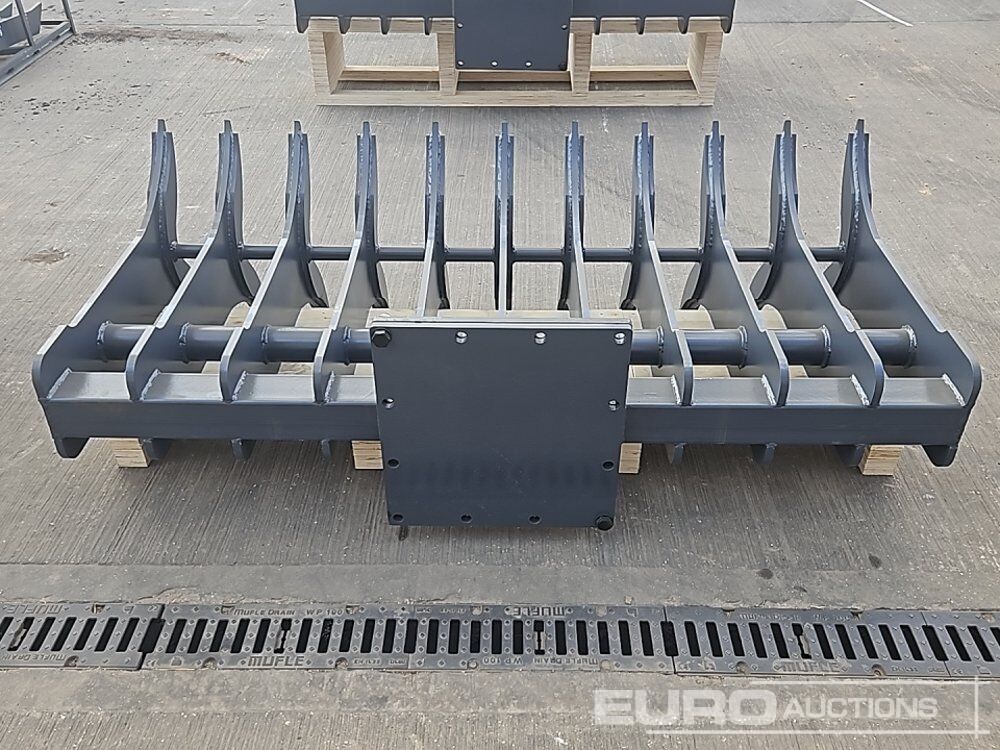 Unused 2026 Toft 72" Double Sided Root Rake - Godet: photos 4 Unused 2026 Toft 72" Double Sided Root Rake - Godet: photos 4
