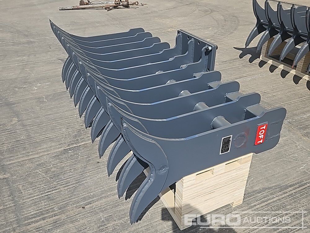 Unused 2026 Toft 72" Double Sided Root Rake - Godet: photos 1 Unused 2026 Toft 72" Double Sided Root Rake - Godet: photos 1