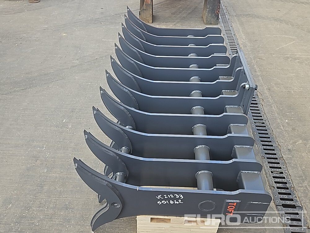 Unused 2026 Toft 72" Double Sided Root Rake - Godet: photos 2 Unused 2026 Toft 72" Double Sided Root Rake - Godet: photos 2