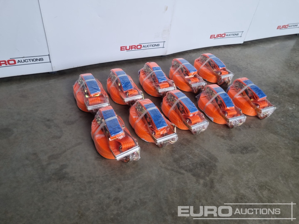 Unused Boss 10M 5T Ratchet Strap (10 of) - Matériel de chantier: photos 1 Unused Boss 10M 5T Ratchet Strap (10 of) - Matériel de chantier: photos 1