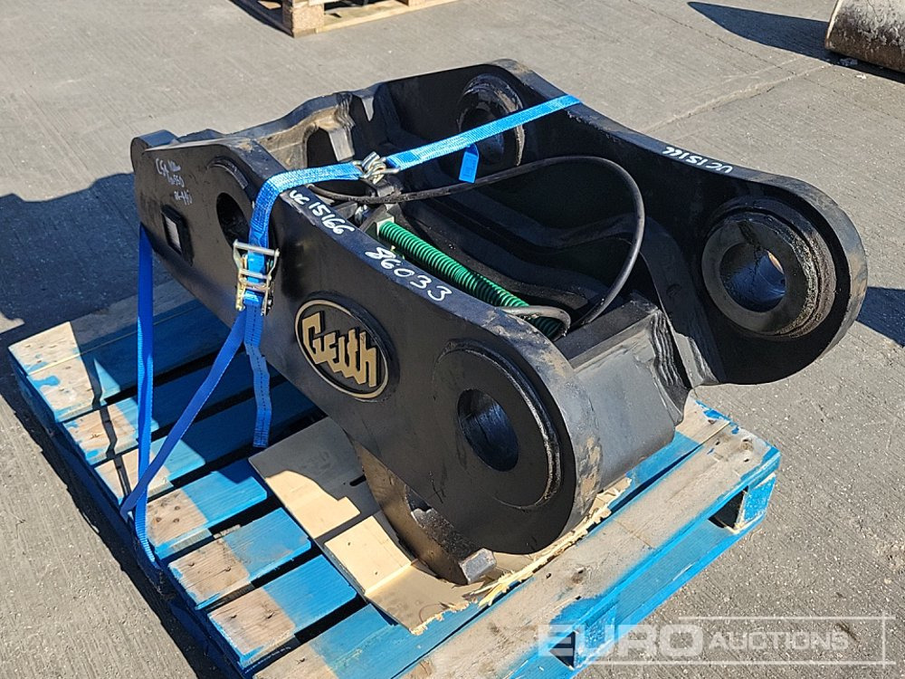 Unused Geith Hydraulic Double Lock QH 100mm Pin to suit 40 Ton Excavator - Attache rapide: photos 3 Unused Geith Hydraulic Double Lock QH 100mm Pin to suit 40 Ton Excavator - Attache rapide: photos 3