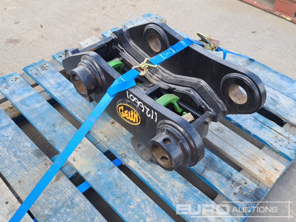 Unused Geith Hydraulic Double Lock QH 55mm Pin to suit 8 Ton Excavator - Attache rapide: photos 3 Unused Geith Hydraulic Double Lock QH 55mm Pin to suit 8 Ton Excavator - Attache rapide: photos 3