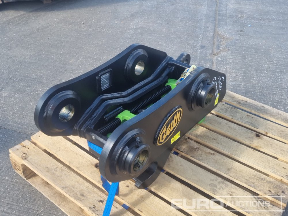 Unused Geith Hydraulic Double Lock QH 65mm Pin to suit 13 Ton Excavator - Attache rapide: photos 5 Unused Geith Hydraulic Double Lock QH 65mm Pin to suit 13 Ton Excavator - Attache rapide: photos 5