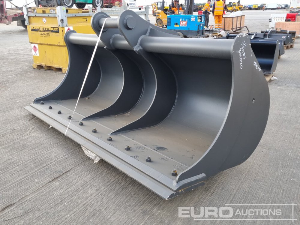 Unused Miller 108" Ditching Bucket 100mm Pin to suit 40 Ton Excavator - Godet: photos 5 Unused Miller 108" Ditching Bucket 100mm Pin to suit 40 Ton Excavator - Godet: photos 5