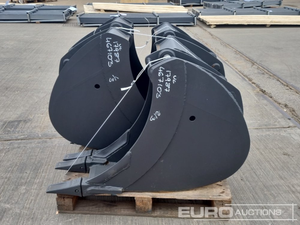 Unused Miller 36", 24", 12" Scoop Bucket 45mm Pin to suit 4-6 Ton Excavator - Godet: photos 2 Unused Miller 36", 24", 12" Scoop Bucket 45mm Pin to suit 4-6 Ton Excavator - Godet: photos 2