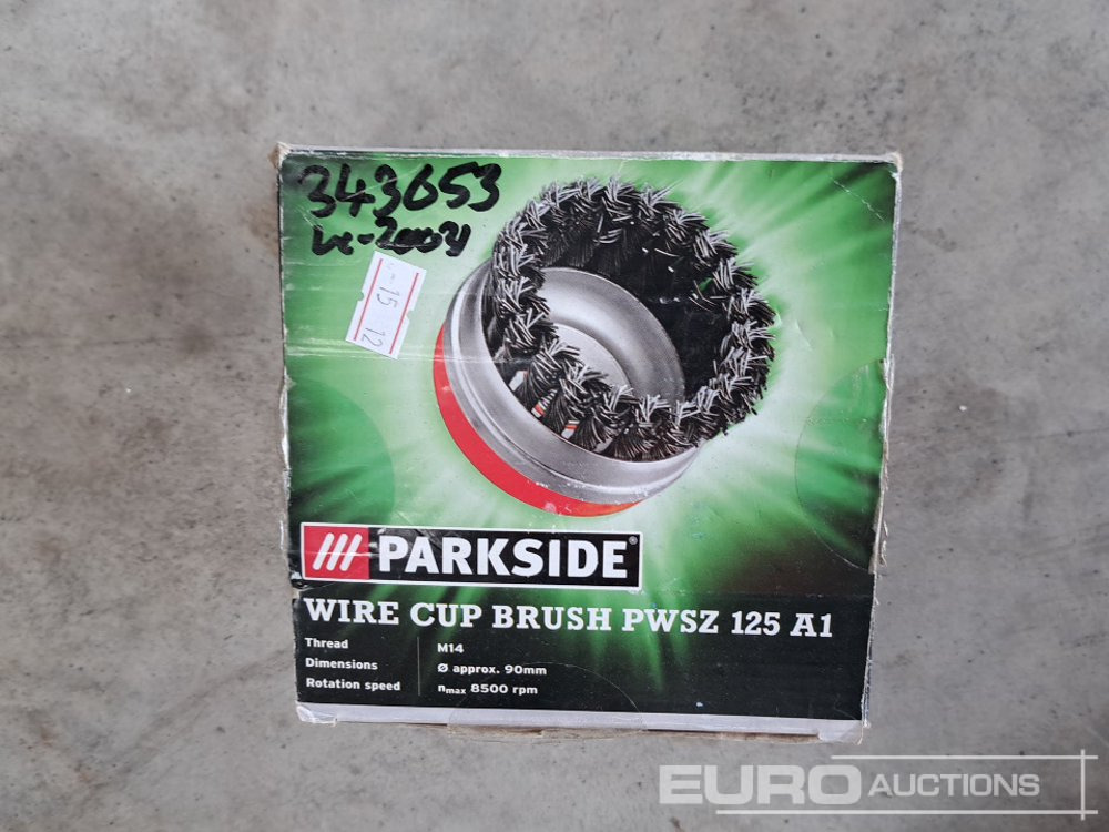 Équipement de garage Unused Parkside Wire Cup Wheel: photos 11