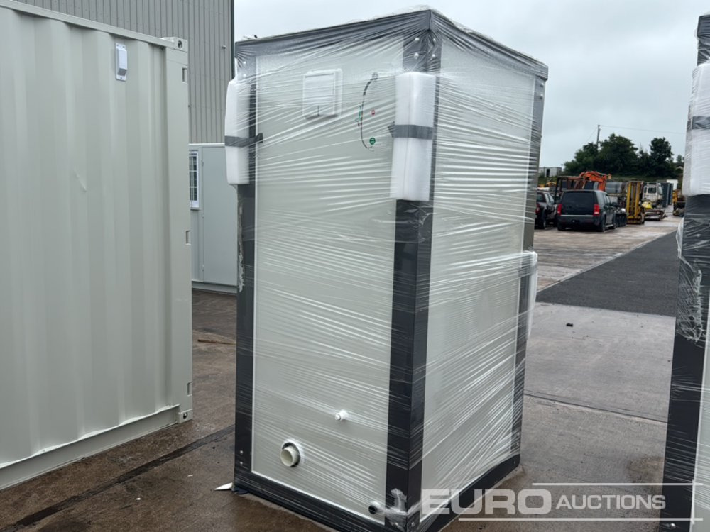 Unused Single Toilet Cubicle, One Toilet, Basin (Cannot Be Reconsigned) - Conteneur maritime: photos 3 Unused Single Toilet Cubicle, One Toilet, Basin (Cannot Be Reconsigned) - Conteneur maritime: photos 3