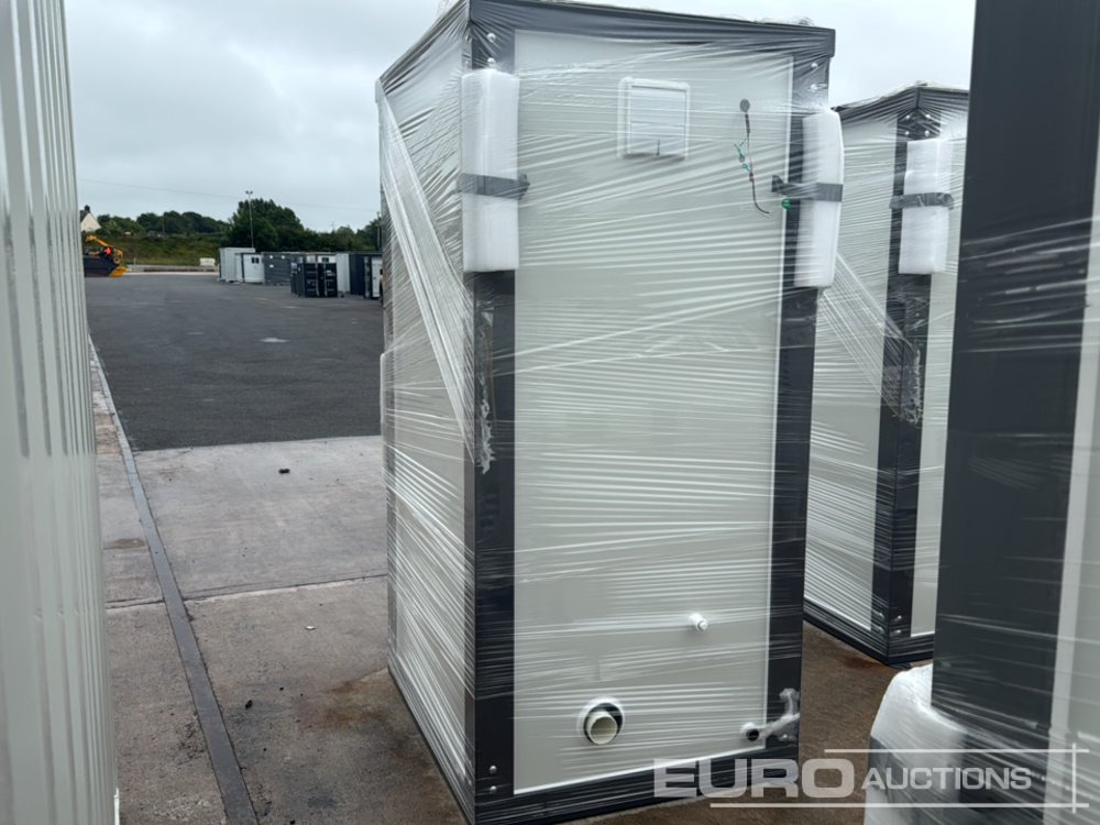 Unused Single Toilet Cubicle, One Toilet, Basin (Cannot Be Reconsigned) - Conteneur maritime: photos 2 Unused Single Toilet Cubicle, One Toilet, Basin (Cannot Be Reconsigned) - Conteneur maritime: photos 2