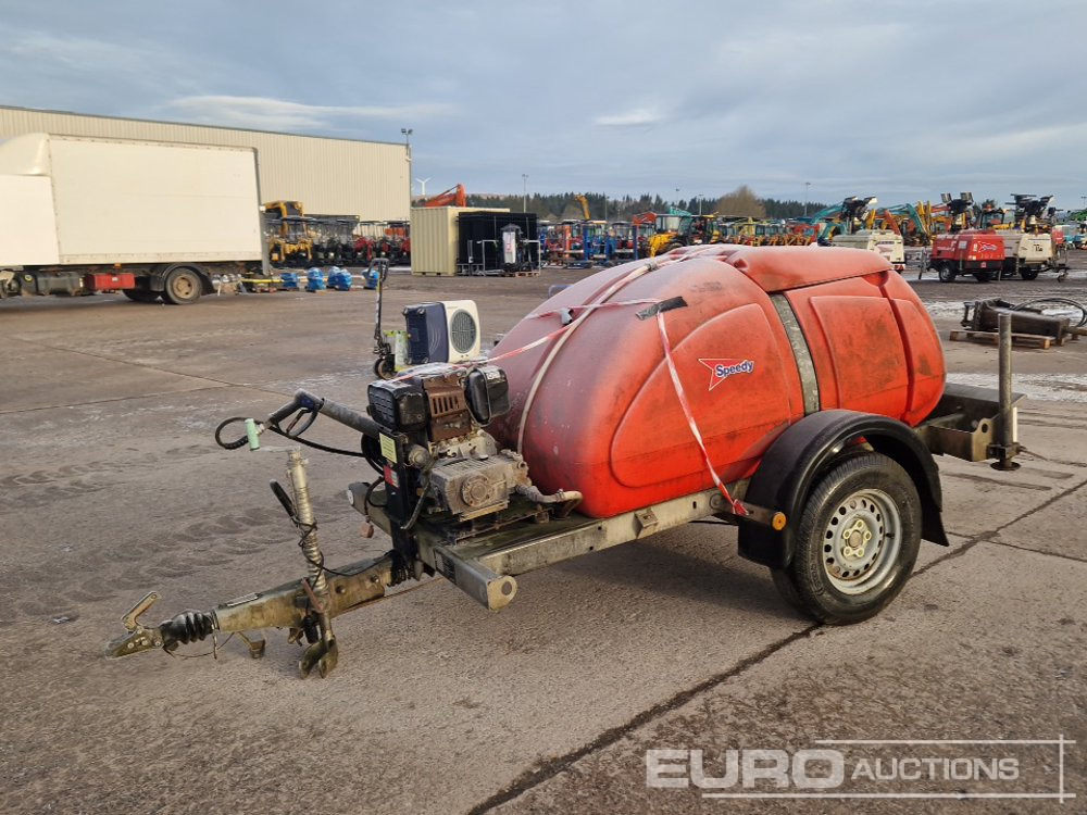 Western Single Axle Bowser, Diesel Pressure Washer, Yanmar Engine, Hose, Lance - Nettoyeur haute pression: photos 1 Western Single Axle Bowser, Diesel Pressure Washer, Yanmar Engine, Hose, Lance - Nettoyeur haute pression: photos 1