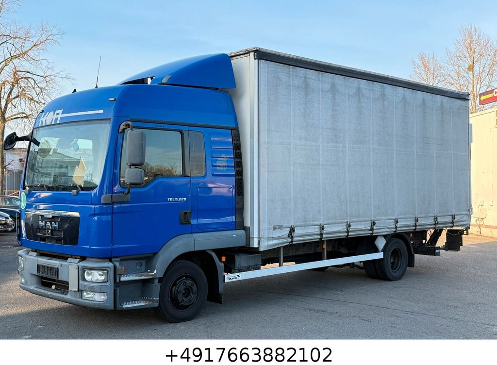 MAN TGL 8.220,NEU MOTOR/LBW/AHK/Schlafkab./6m - Utilitaire rideaux coulissants (PLSC): photos 1 MAN TGL 8.220,NEU MOTOR/LBW/AHK/Schlafkab./6m - Utilitaire rideaux coulissants (PLSC): photos 1