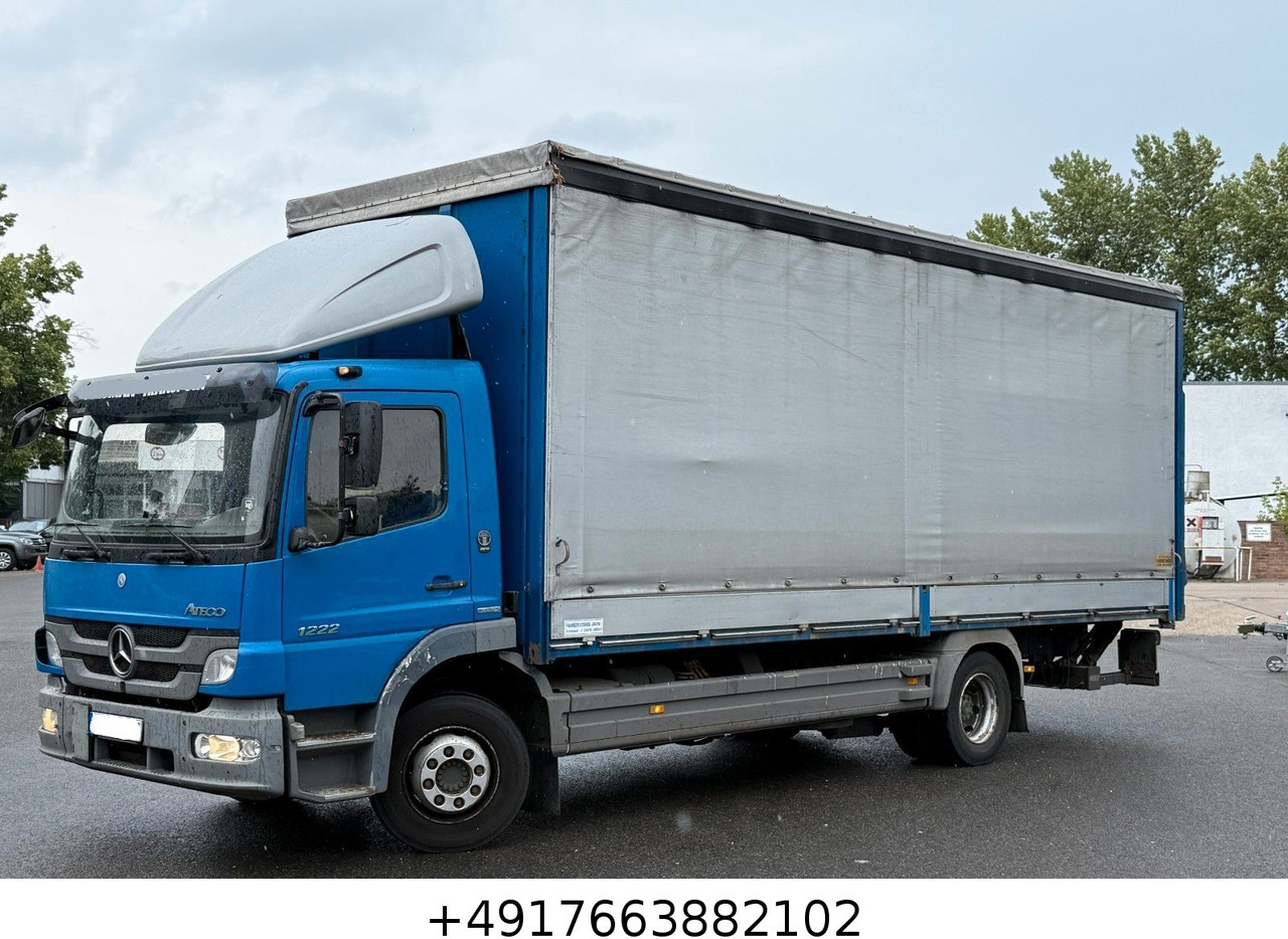 Mercedes-Benz Atego 1222/Ladebordwand/7.30m/Euro 5 - Camion à rideaux coulissants: photos 1 Mercedes-Benz Atego 1222/Ladebordwand/7.30m/Euro 5 - Camion à rideaux coulissants: photos 1