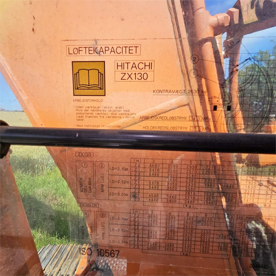 Pelle sur chenille Hitachi ZX130 LCN Zaxis: photos 18