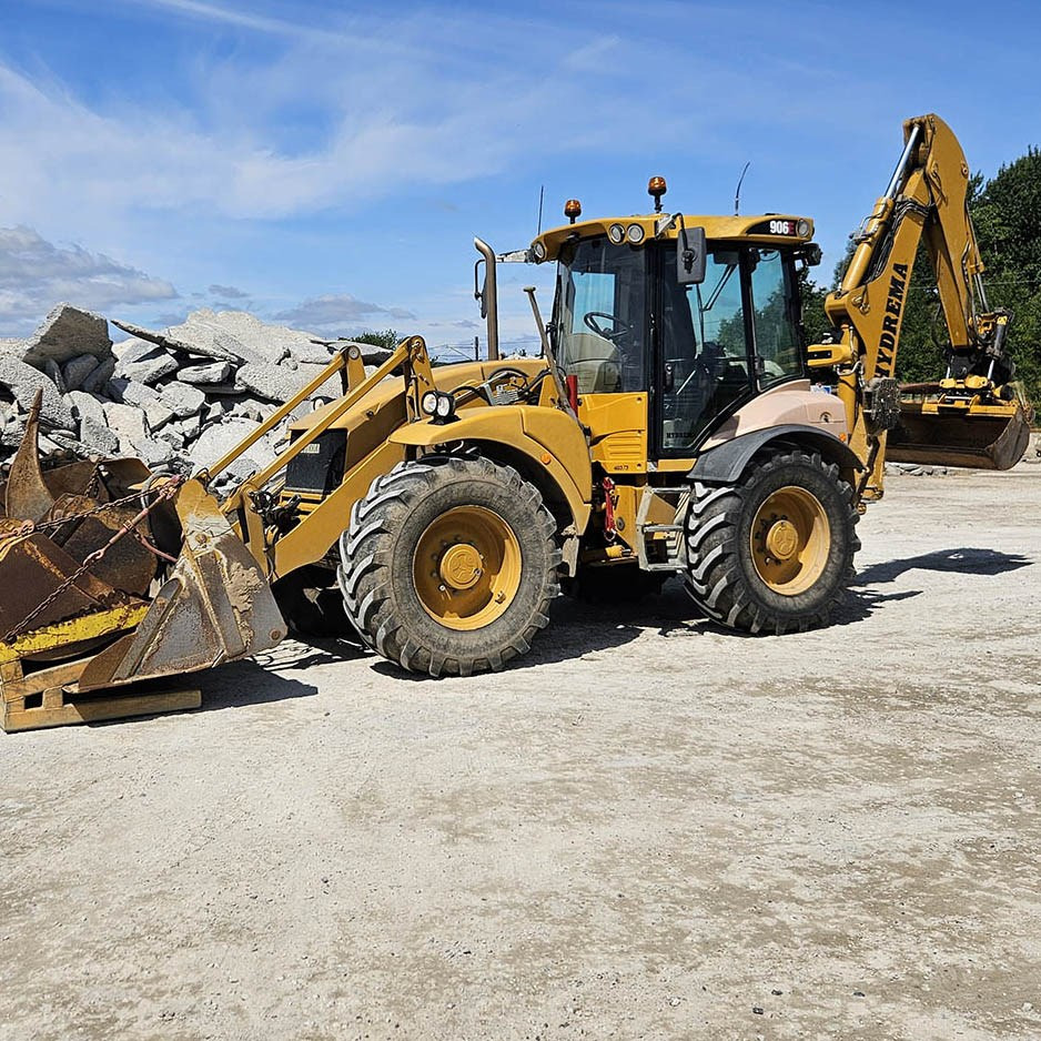 Hydrema 906 E - Tractopelle: photos 1 Hydrema 906 E - Tractopelle: photos 1