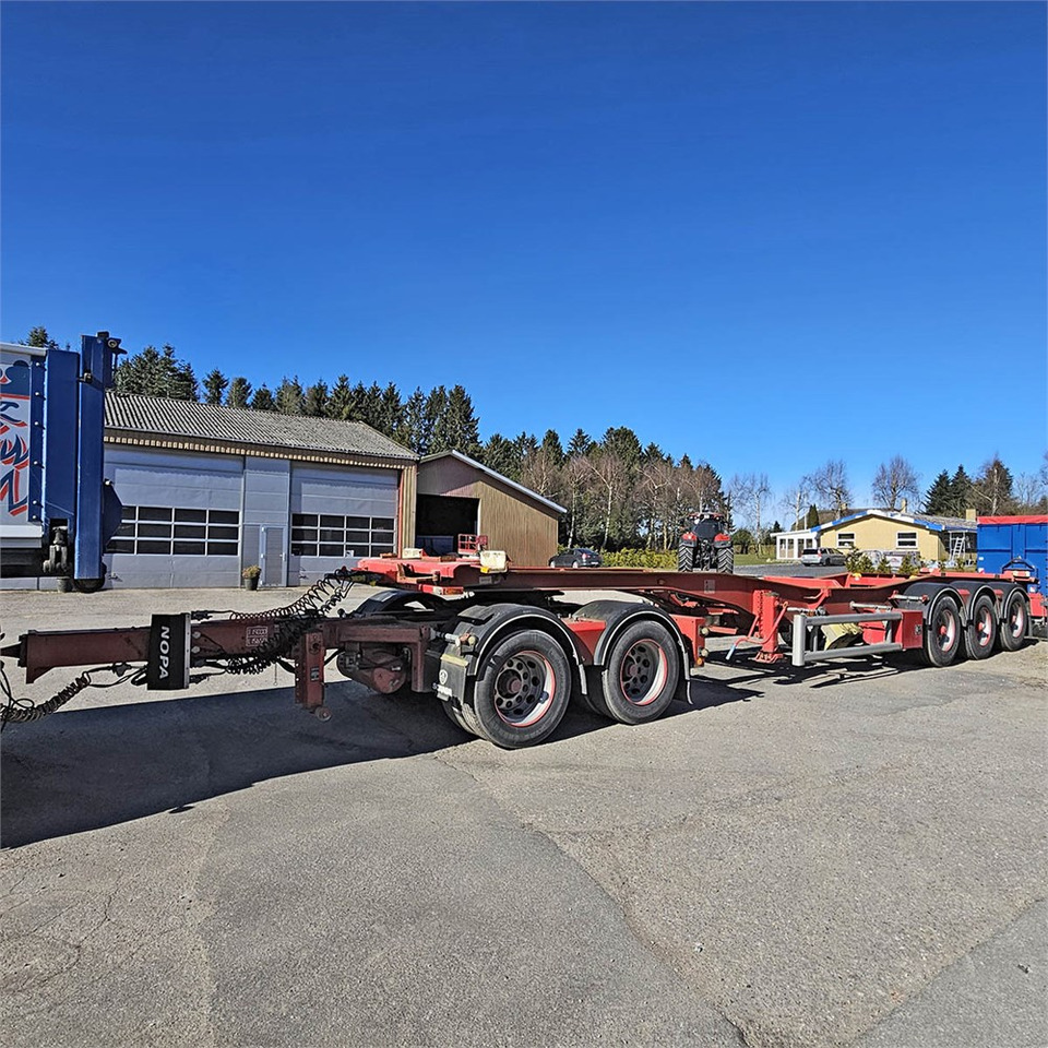 Nopa TSC 400 - Semi-remorque porte-conteneur/ Caisse mobile: photos 2 Nopa TSC 400 - Semi-remorque porte-conteneur/ Caisse mobile: photos 2