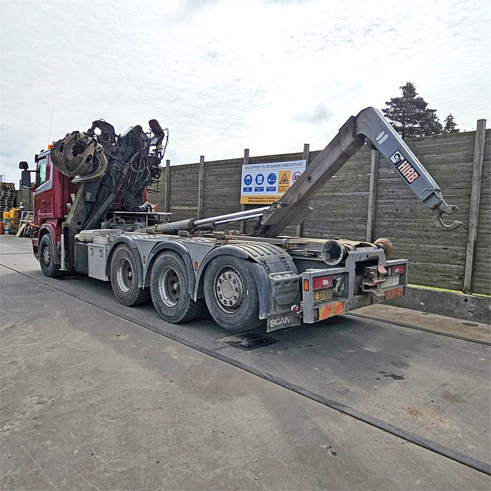 Scania R 500 - Camion ampliroll, Camion grue: photos 4 Scania R 500 - Camion ampliroll, Camion grue: photos 4