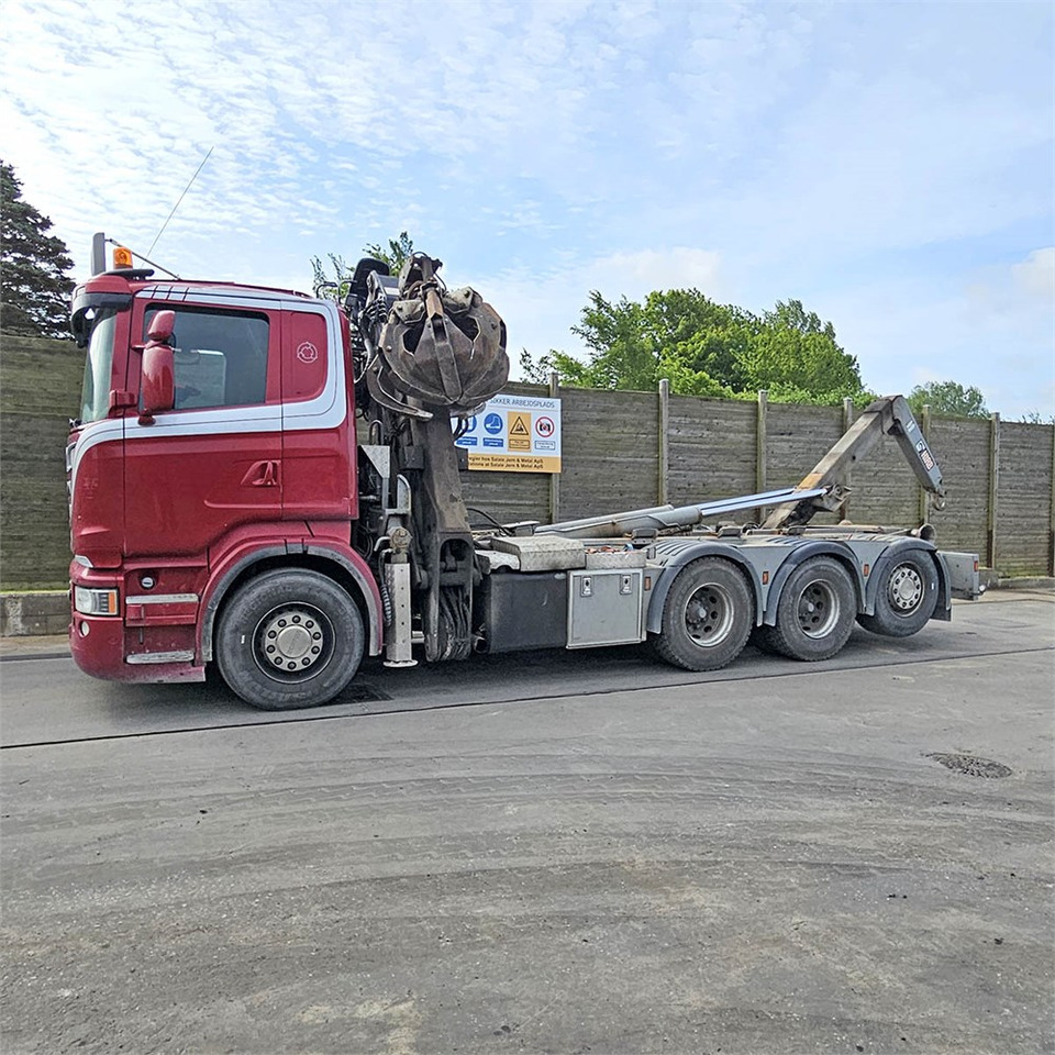 Scania R 500 - Camion ampliroll, Camion grue: photos 3 Scania R 500 - Camion ampliroll, Camion grue: photos 3