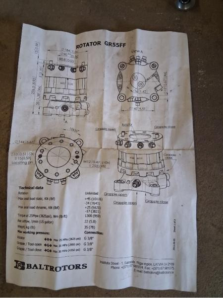 MORIN M1 - Grappin pour Engins de chantier: photos 4 MORIN M1 - Grappin pour Engins de chantier: photos 4