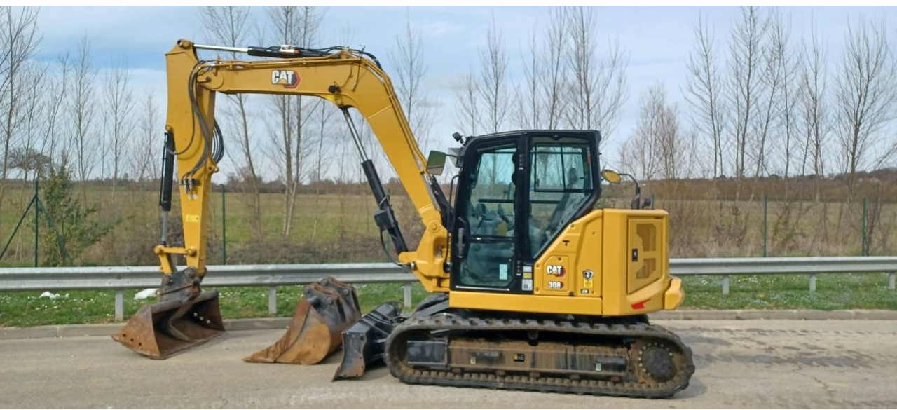 Pelle sur chenille CAT 308: photos 20