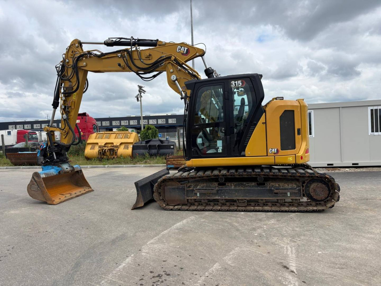 Pelle sur chenille CAT 315: photos 12