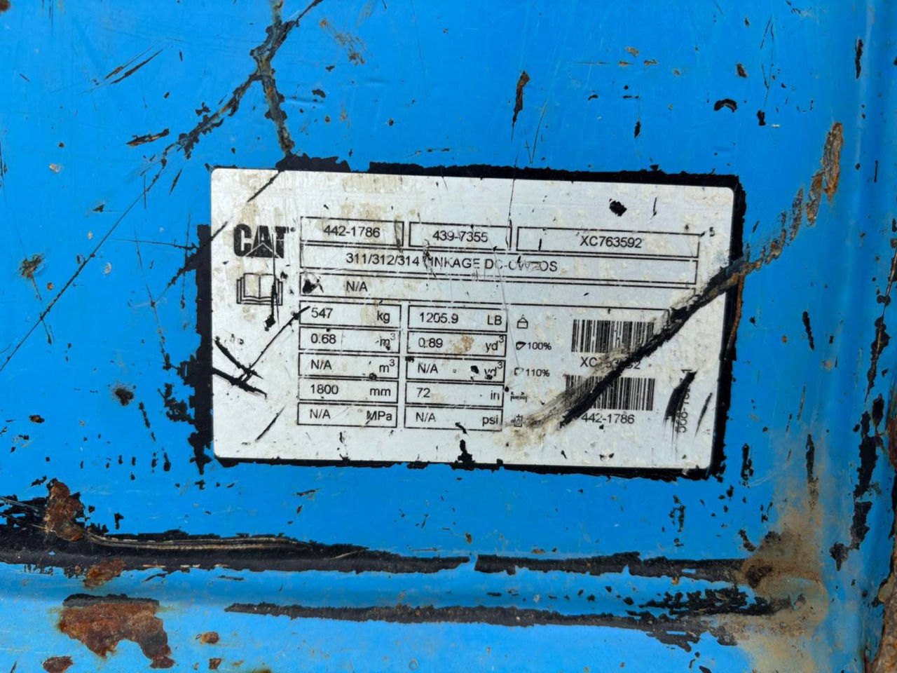 Pelle sur chenille CAT 315: photos 28