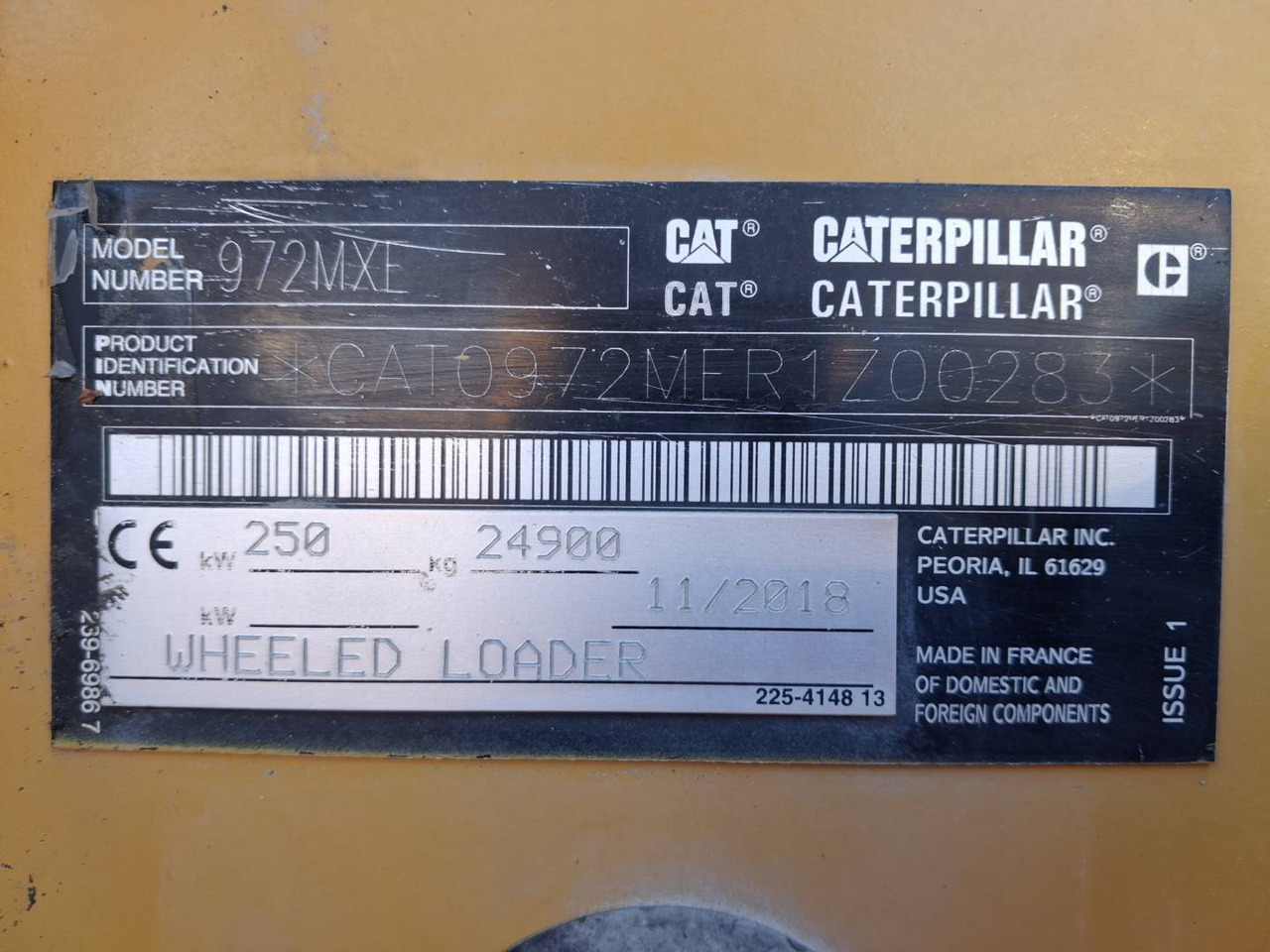 CAT 972M XE - Chargeuse sur pneus: photos 5 CAT 972M XE - Chargeuse sur pneus: photos 5