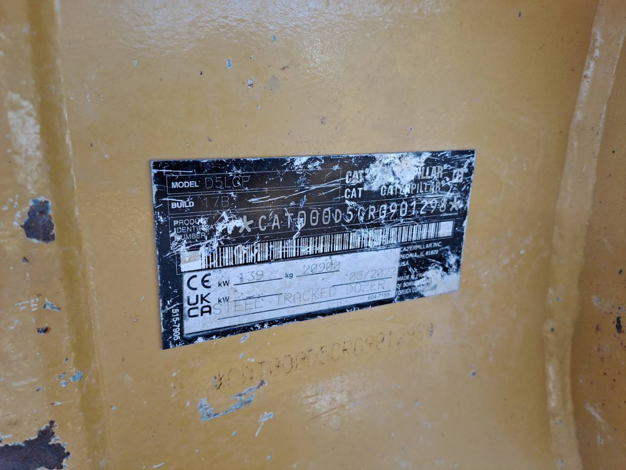 Bulldozer CAT D5: photos 11