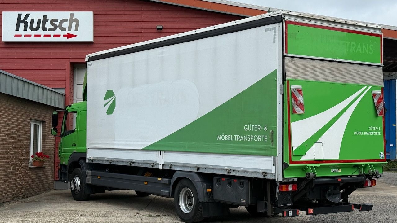 Mercedes-Benz Atego 1624L Pritsche/Plane, Ladebordwand - Camion à rideaux coulissants: photos 5 Mercedes-Benz Atego 1624L Pritsche/Plane, Ladebordwand - Camion à rideaux coulissants: photos 5