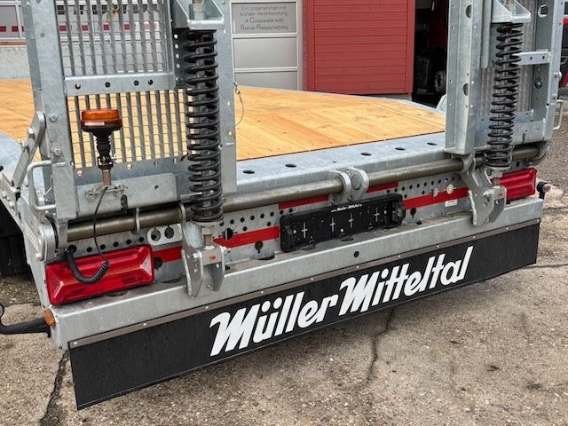 Müller-Mitteltal ETÜTAR 14,4 Plateau, LED Runduml. Containerver - Remorque porte-engin surbaissée: photos 5 Müller-Mitteltal ETÜTAR 14,4 Plateau, LED Runduml. Containerver - Remorque porte-engin surbaissée: photos 5