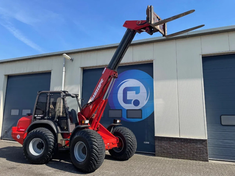 Manitou MLA 627 Turbo Powershift Telscopische wiellader - Verreiker - Telehandler radlader - Telescopic wheelloader - Year 1999 - Chargeuse sur pneus: photos 1 Manitou MLA 627 Turbo Powershift Telscopische wiellader - Verreiker - Telehandler radlader - Telescopic wheelloader - Year 1999 - Chargeuse sur pneus: photos 1