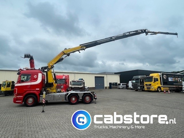 Scania G 400 A 6X2*4 HNA Euro 5 - Handgeschakeld - FASSI F455XP + JIP Autolaadkraan - Bouwjaar 2010 - Km 748.730 - Very good condition !! - Camion grue: photos 4 Scania G 400 A 6X2*4 HNA Euro 5 - Handgeschakeld - FASSI F455XP + JIP Autolaadkraan - Bouwjaar 2010 - Km 748.730 - Very good condition !! - Camion grue: photos 4