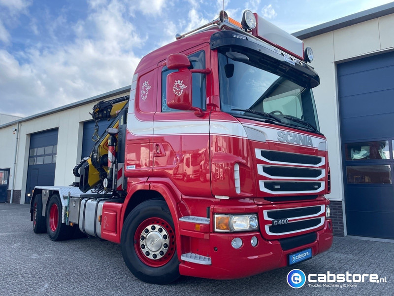 Scania G 400 A 6X2*4 HNA Euro 5 - Handgeschakeld - FASSI F455XP + JIP Autolaadkraan - Bouwjaar 2010 - Km 748.730 - Very good condition !! - Camion grue: photos 5 Scania G 400 A 6X2*4 HNA Euro 5 - Handgeschakeld - FASSI F455XP + JIP Autolaadkraan - Bouwjaar 2010 - Km 748.730 - Very good condition !! - Camion grue: photos 5