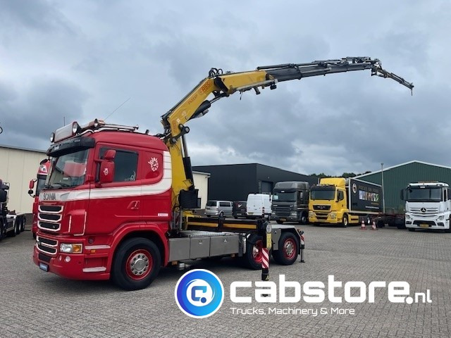 Scania G 400 A 6X2*4 HNA Euro 5 - Handgeschakeld - FASSI F455XP + JIP Autolaadkraan - Bouwjaar 2010 - Km 748.730 - Very good condition !! - Camion grue: photos 3 Scania G 400 A 6X2*4 HNA Euro 5 - Handgeschakeld - FASSI F455XP + JIP Autolaadkraan - Bouwjaar 2010 - Km 748.730 - Very good condition !! - Camion grue: photos 3