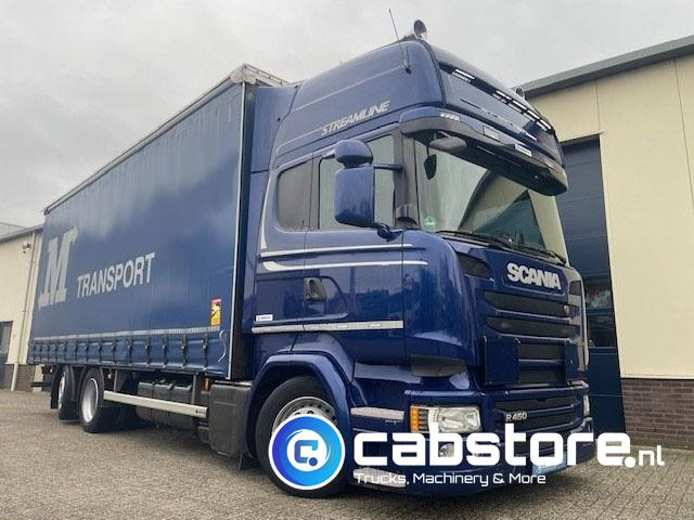 Scania R450 LB6X2MLB Euro 6 - Bouwjaar 2016 - Topline - Doorlaad-volume combi+ Wecon Middenas aanhangwagen - Good condition - Camion à rideaux coulissants: photos 3 Scania R450 LB6X2MLB Euro 6 - Bouwjaar 2016 - Topline - Doorlaad-volume combi+ Wecon Middenas aanhangwagen - Good condition - Camion à rideaux coulissants: photos 3